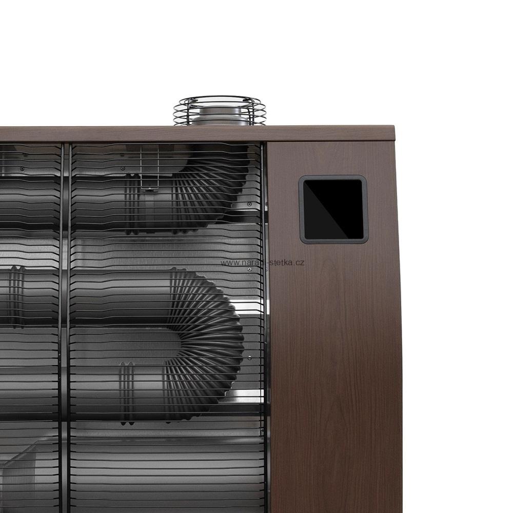 Infračervené naftové topidlo Veltron / Hipers DHOE-150 17,4kW s WIFI Hnědé